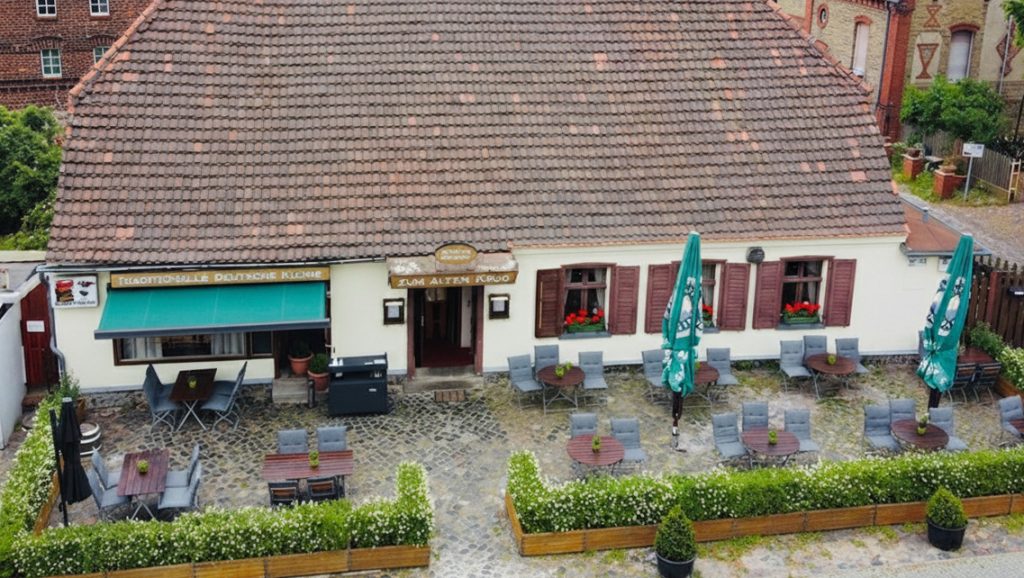 Historisches Gebäude Zum Alten Krug Berlin Rudow Restaurant