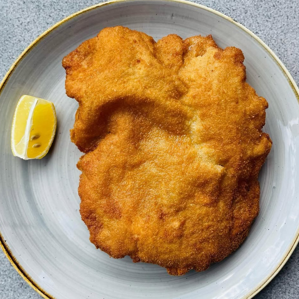 knuspriges und zartes Schnitzel